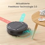 LEFANT 210PG Saugroboter mit 2200 Pa,WLAN Roboterstaubsauger Kompatibel mit Alexa und APP-Steuerung,120 Min Laufzeit, Staubsauger Roboter optimiert für Teppich Tierhaare Hartböden mit Ladestation – Bild 5