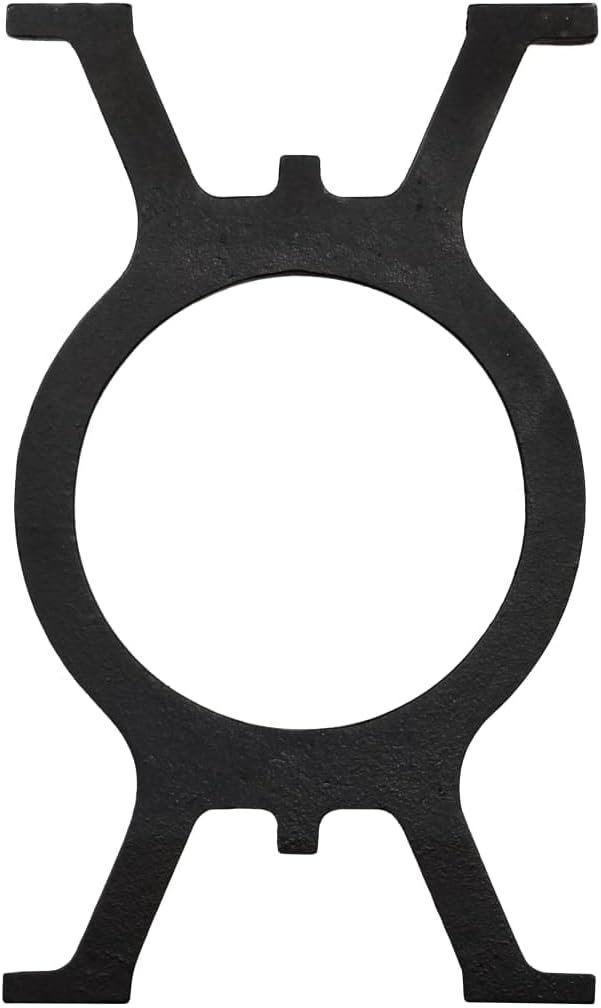 Bench Leg Set of 2 Black Cast Iron Medium Durable Bench Leg Dining Furniture Table Bases