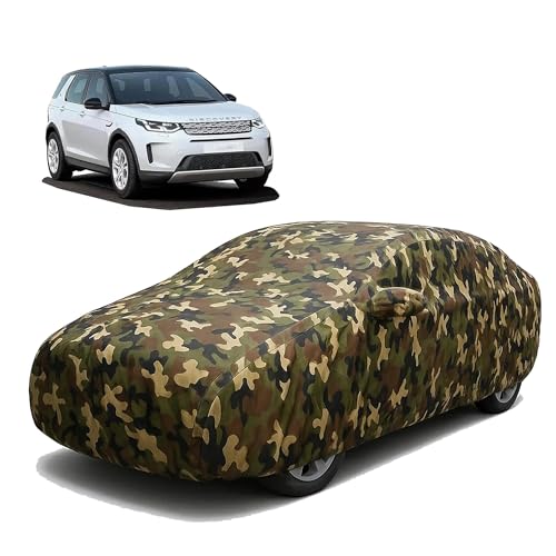 Image of Sulfar 100% Waterproof Car Body Cover for Land Rover Discovery Sport - Triple-Stitched Dustproof UV, Heat & Rain Protection with Mirror Pockets, Full-Bottom Elastic & Free Storage Bag - All-Weather In