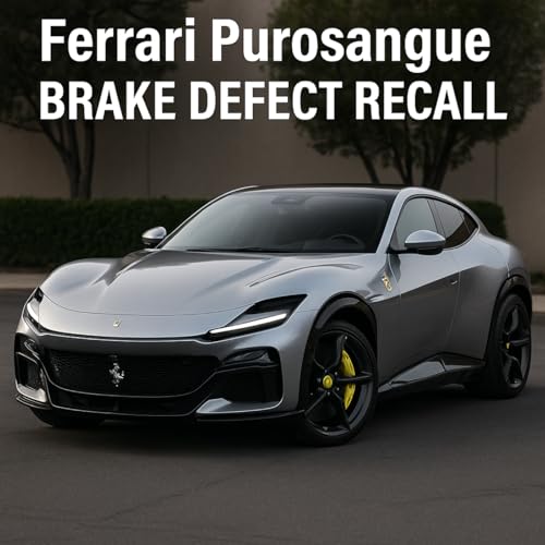 Ferrari Purosangue Brake System Recall