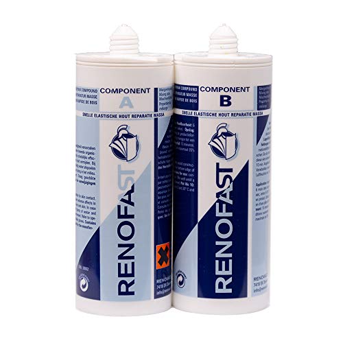 Renovaid 1006 RENOFAST 2-Komponenten Epoxy-Holzersatzmasse Profilschnellreparatur Cover