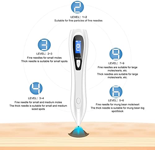 Device USB Rechargeable LCD Laser Sweep Freckle Mole Removal Pen/Tattoo Removal Machine Dark Spot Facial Skin Clean Tool - Image 8