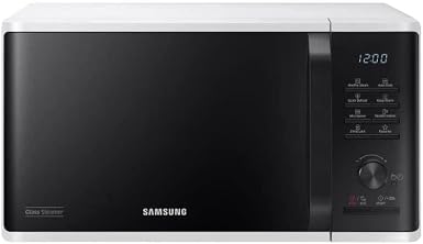 SAMSUNG - Solo microonde 23l / Comando elettronico + pulsante / Funzione  Keep warm / Quick Defrost defrost / Steamer : Amazon.it: Casa e cucina
