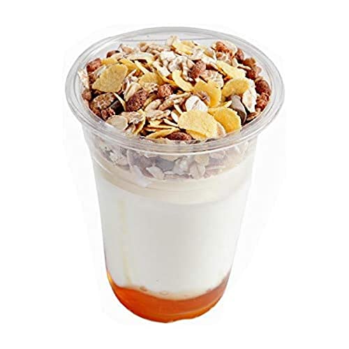 Yogurt casero con miel, chocolate y muesli, 1 unidad, 230 gramos
