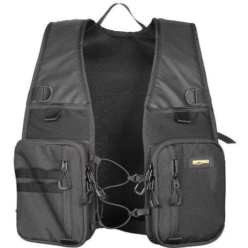 Spro Active Pack 15 42x26x12cm - Angeltasche für Kunstköder, Angelweste mit Taschen, Angelrucksack, Kunstködertasche