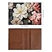 Fashion Flower Passport Holder Passport Protector Passport Wallet Cover Travel Document Organizer Credit Card Holder