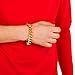 LIFETIME JEWELRY 15mm Miami Curb Cuban Link Chain Bracelet 24k Real Gold Plated