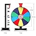 12 Inch Spinning Wheel for Prizes - Prize Wheel, 10 Slots Color Spinner with Stand, Table Prize Wheel Spinner for Trade Shows, Carnivals, and Home Game (12 inch)
