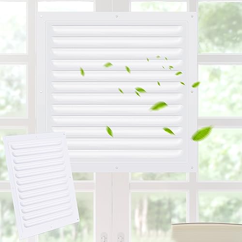 2 Pcs White Gable Vent Aluminum Wall Vent Philippines Ubuy