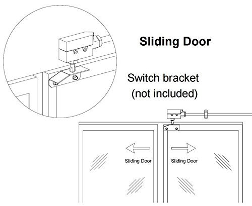 Durasteel Tz-6002 Heavy Duty Commercial Door Micro Switch With Horizontal Roller Plunger For Sliding Doors/Windows - Fits For Aerial, Awoco, Maxwell, Pioneer, Welbon Or Mars Air Curtains #TOP1