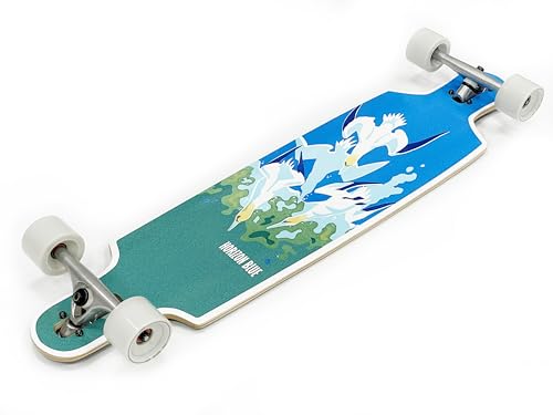Horizon Blue Drop Through Longboard Complete