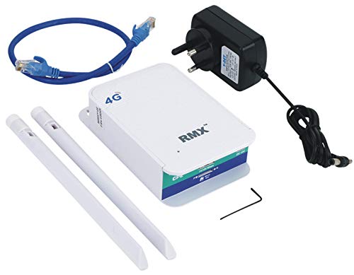 Image of Kathariyas RMX Jio Router WiFi 4G Dongle Device, Support All sim Cards, Speed Upto 150Mbps, Support DVR, NVR, WiFi Camera (Airtel, Vodafone, Jio) (4G Router)