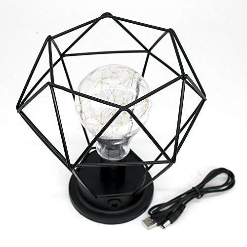 QGL desk lamps Minimalist Copper Lamp Bedroom Home Wrought Iron Table Lamp, Specification:USB