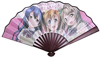 Amazon Co Jp 扇子の 絹の布は男女の扇子を折り畳んで 図案はアニメ 漫画の役があって 美しくて実用的です C ホーム キッチン