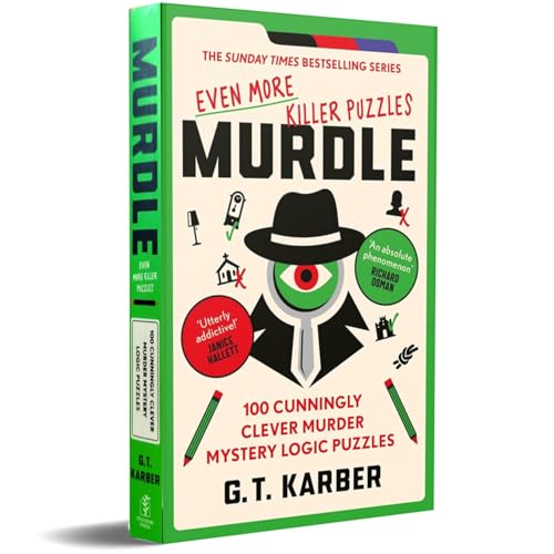 Image of Murdle Puzzles Series 6-Book Collection Set by G. T. Karber (Murdle, More Killer Puzzles, Even More Killer Puzzles, The School of Mystery, The Case of the Seven Skulls & Merry Murdle)