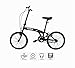 Nilox - Bike X0 - Klapprad - Einfach zu Transportieren - Modernes Design - Mit Mattem Stahlrahmen...