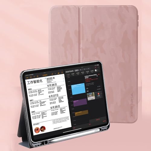 Étui iPad 10.2 antichoc avec rabat rigide et coque interne en silicone
