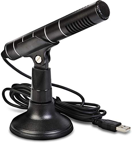 Bomaite T4 USBコンデンサーマイクラップトップデスクトップPCコンピューターマイク ゲーム ストリーミングブロードキャスト Skype YouTubeビデオ チャット用