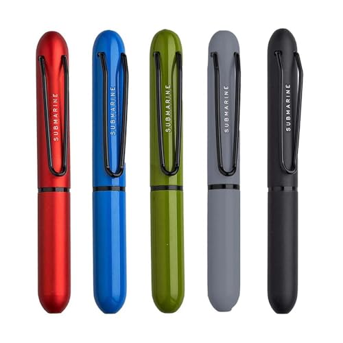 Image of Submarine 834 Personalised Bullet Mini Ball Pen 5 Colour Set