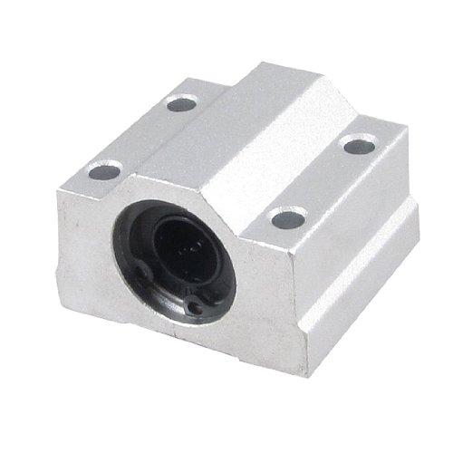 Uxcell a12112300ux0266 SCS10UU 10mm Metal Linear Motion Ball Bearing Slide Bushing, 1.1000000000000001