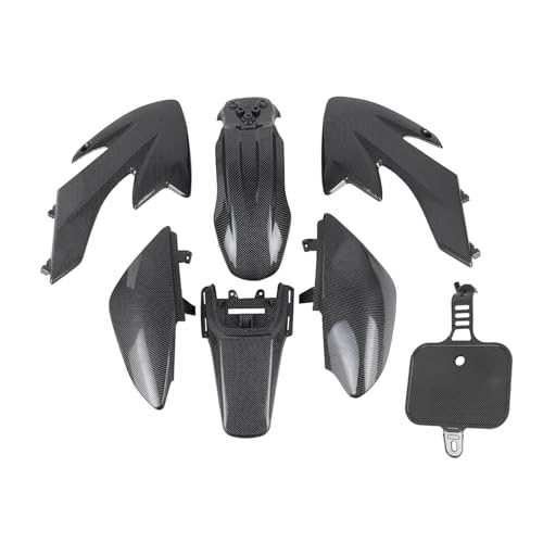 Kit carénage carbone ABS pour CRF50 XR50 : protection moto cross haut de gamme
