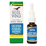 Natural Path Silver Wings - Natural Silver Nasal Rinse Spray - 250ppm - 1oz