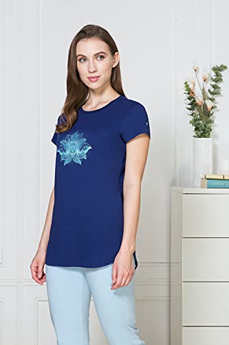 Image of Van Heusen Women's Cotton Regular Fit T-Shirt