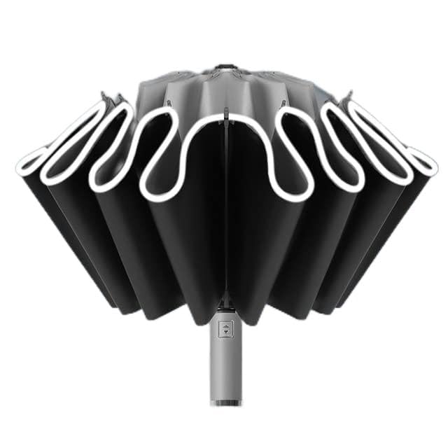 BONOLIOCollapsible portable umbrella,Automatic Folding Umbrella For Men Women Umbrella Wind Resistant Trip Rain Umbrella