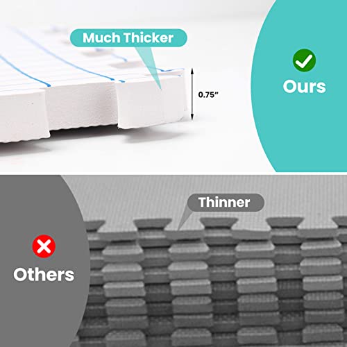 Yrangee Blocking Mats For Knitting,Extra Thick Blocking Boards With Grids For Needlepoint Or Crochet,9 Pack Knitting Mats With 100 T-Pins And Storage Bag #TOP2