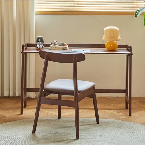 Bureau moderne pliant en bois au design compact et montage facile pour étudiants - 4