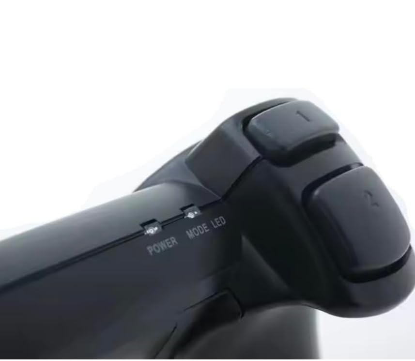 DARLINGTON & Sohns 2er Set Wireless Controller für PlayStation 2 Kabelloses Dual Shock Gamepad Vibration Kompatibel mit PS2 PS1 Konsole Kabellos