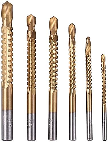 Set de brocas Titanio HSS 3-8 mm 6 piezas miniatura 2