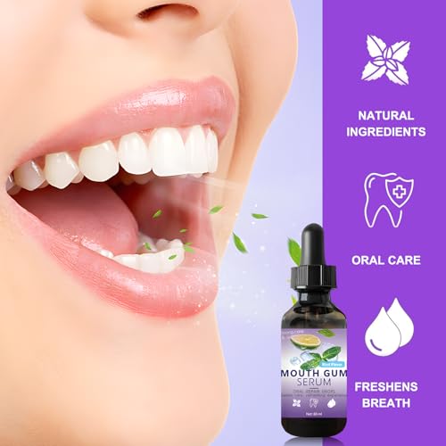 3 Flaschen Zahnfleischrückgang,Teeth Repair Gel,Effektive Tropfen zur Reparatur von zurück tretenden Zahnfleischen,Fleckenentfernung,Zahnfleischschutz und Mundpflege