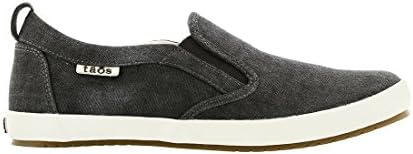 Taos Footwear Women's Dandy Charcoal Wash Canvas Slip On 8.5 M US | Image 2