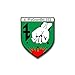 Sticker Autocollant – 6. pzgrenbtl 332 Essence Village Char Grenadier Bataillon Militaire Allemagne 1997 armoiries insigne emblème compatible avec VW Golf Polo GTI BMW Mercedes Audi Opel Ford (6 x 7 cm) # A1396