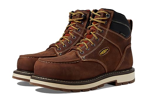Image of KEEN Utility Men's Cincinnati 6 inch Composite Toe Waterproof 90 Degree Heel Heavy Duty Work Boots