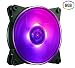 Produktbild Cooler Master MasterFan Pro 140 Air Flow RGB Gehäuselüfter 'RGB LED, 500 - 800 ± 10% UPM, 140mm' MFY-F4DN-08NPC-R1