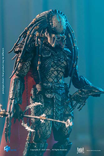 Hiya Toys Aliens Vs. Predator: Elder Predator 1:18 Scale Action Figure, Multicolor #TOP5