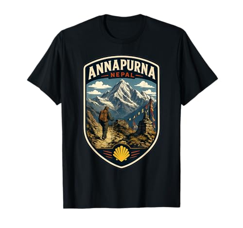 Annapurna Nepal Family Trip Trekking Himalaya Vacation T-Shirt