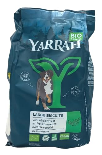 Yarrah Bio Hundesnack Vegetarische Kekse, 500 g, 2er Pack (2 x 500 g)