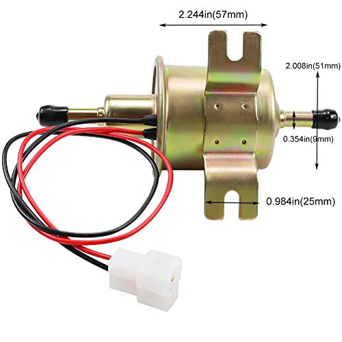Sollon 06SL01HEP Electric Fuel Pump 12V Universal Low Pressure 12 Volt Transfer Inline Fuel Pump thumb #2