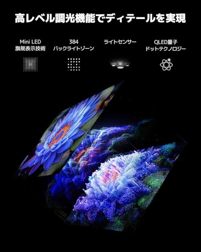 Xiaomi テレビ 65V型 4K Mini LED
