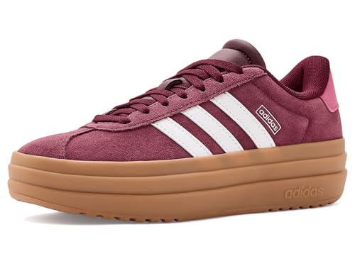 Image of adidas Boys Vl Court Bold Sneakers Shoes Casual - Red