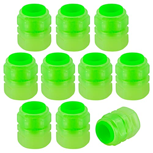 Fuhjythy Reifenventilkappen Mit LED Licht - Leuchtende Ventilkappen Für Auto & Fahrrad