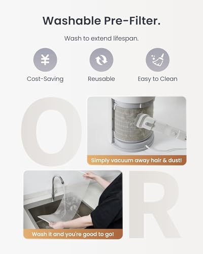 Image of SwitchBot Air Purifiers and Replacement Pet Filter 1 Pack
