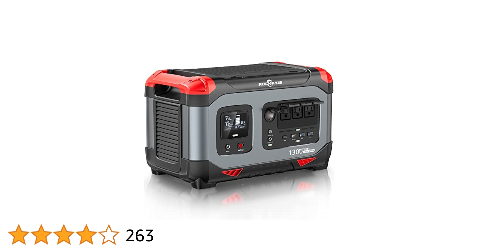 Rockpals ポータブル電源 64800mAh/240W
