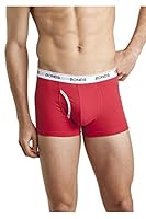 Bonds Mens Underwear Cotton Blend Guyfront Trunk (1 Pack), Diva Red (1 Pack), Medium