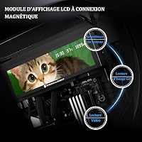 Thermalright Trofeo Vision 9.16 LCD Black 9,16-Zoll Magnet IPS-Display, 1920x480 Auflösung, Magnetisch an Die Oberfläche Des Chassis Angezogen, DIY-Bild-/Videoanzeige – Ansicht 3