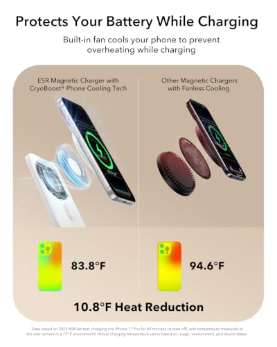 Image of ESR 3 in 1 Charging Station, Qi2.2 Certified for iPhone 17 /16 with iOS 26