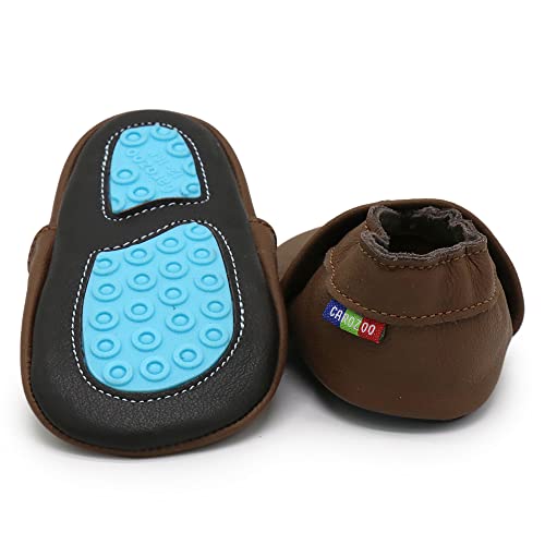 Carozoo Sandals Star Brown outdoor 12-18 Months